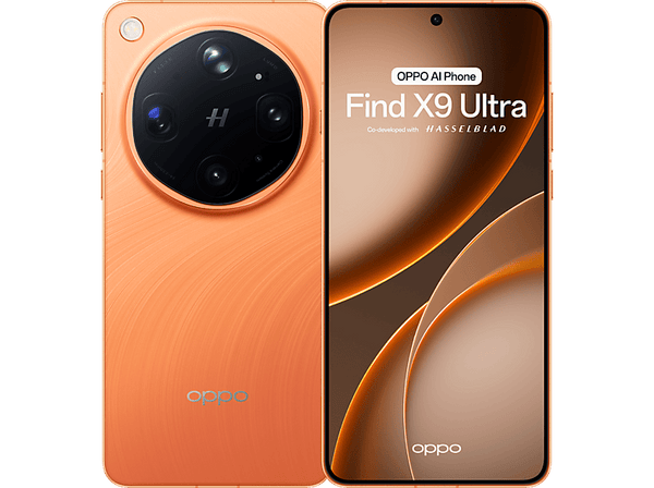 Móvil OPPO Find X9 Ultra Canyon Orange 512GB 12GB RAM 6.82 AMOLED flexible QHD+ Snapdragon® 8 Elite Gen 5 7050 mAh