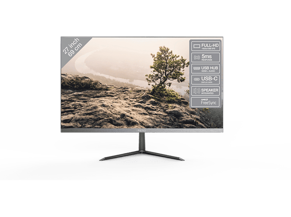 Monitor Peaq PMOS273-IFC  27 Full-HD  5 ms  75 Hz  FreeSync  HDMI 1.4  Negro