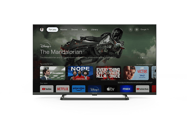 TV DLED 40 Peaq PTV 40GF-5024C Full-HD Google TV Smart TV HDR10 Dolby Audio Negro