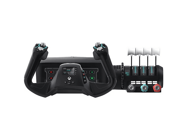 Simulador de vuelo Turtle Beach VelocityOne Flight Compatible con PC Xbox One Xbox One S Xbox One X Xbox Series S Xbox Series X Negro