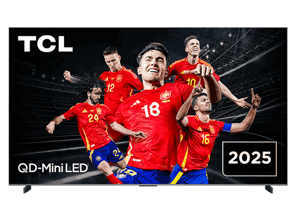 TV QD-Mini LED 98 TCL 98C8K  UHD 4K  TSR AiP  Smart TV  Google TV  Audio Bang & Olufsen  144 Hz