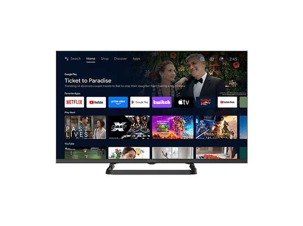 TV DLED 32 PEAQ PTV 32AF 5025C HM  Full-HD  MSD9216  Smart TV  Android TV  Modo Hotel TV  Negro