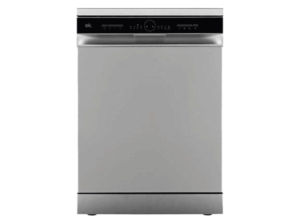 Lavavajillas ok. ODW 6071-1 E FS S  13 Servicios  6 Programas  59.8 cm Ancho  11l por Ciclo  Plata