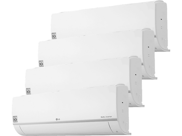 Aire acondicionado LG 4X1LG99912  Split 3x1  2268 fg/h  WiFi  Inverter  Bomba de calor  Blanco