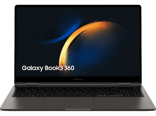 Convertible 2 en 1 Samsung Galaxy Book3 360 | 15.6 WQXGA+ | Intel® Evo™ Rapterlake i7-1360P EVO | 16GB RAM | 512GB SSD | Iris® Xe Graphics | W11H