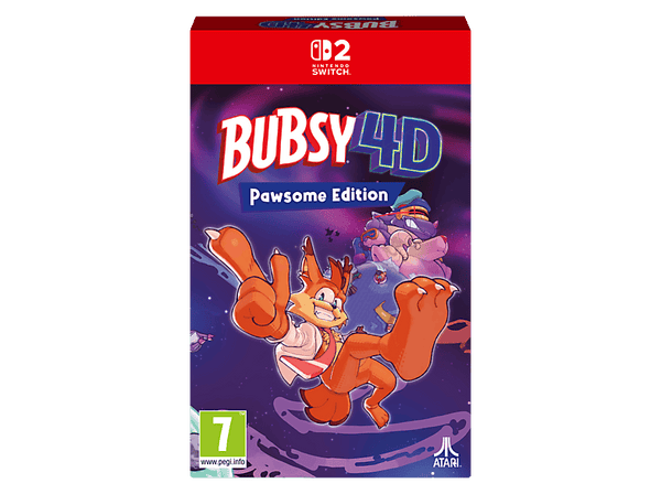 Nintendo Switch 2 Bubsy 4D. Pawsome Edition