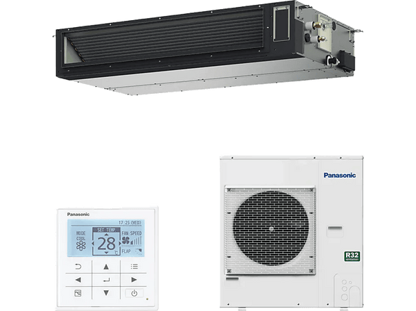 Aire acondicionado por conductos Panasonic KIT-125PF3Z5-6   10406 fg/h  Nanoex ,Inverter  Blanco