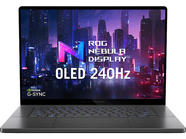 Portátil- ASUS ROG Zephyrus G16 OLED GU605MY-QR029W 16 WQXGA Intel® Core™ Ultra 9-185H 32GB RAM 2TB SSD RTX™ 4090 W11H