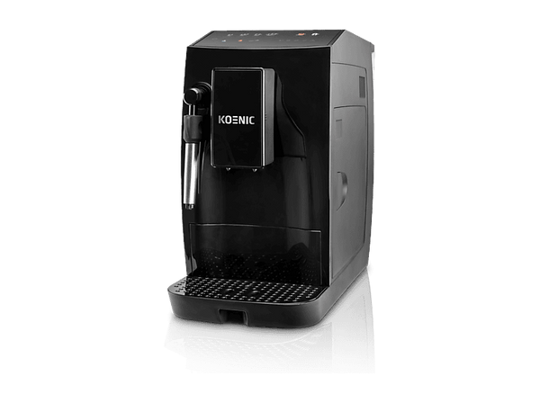 Cafetera superautomática KOENIC KFAC 2016025 ES  20  bar  1.6 l  2 tazas  Panel táctil  Molinillo cónico con 5 ajustes  Negro