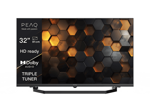 TV DLED 32 Peaq PTV 32H-5024C  HD-ready  Triple Tuner  Dolby Audio  Negro