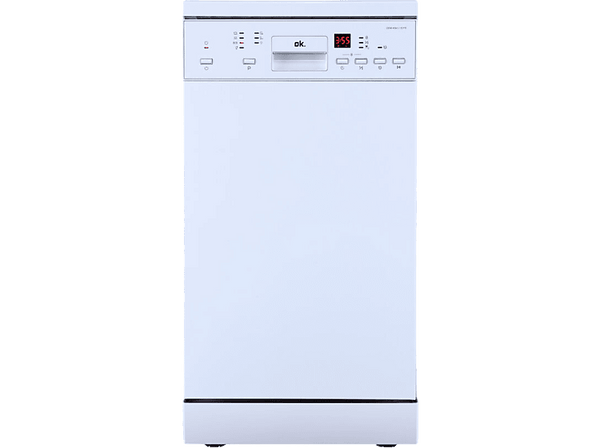Lavavajillas ok. ODW 4541-1 E FS  10 Servicios  7Programas  44.5 cm  Libre Instalación  Blanco