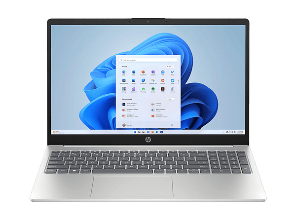 Portátil HP 15-fc0244ns  15.6 Full HD  AMD Ryzen™ 5 7520U  16GB RAM  1TB SSD  AMD Radeon™ Graphics  Sin sistema operativo  Plata/Azul lunar