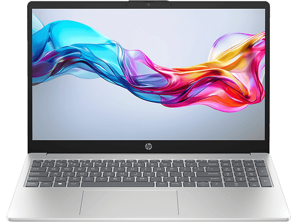 Portátil HP 15-fd0112ns  15.6 Full HD  Intel® Core™ i5-1235U  16GB RAM  512GB SSD  Gráficos Iris® Xe  Windows 11 H  Plata