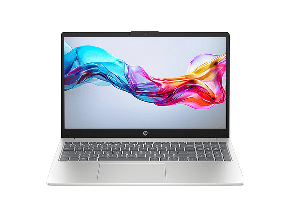 Portátil HP 15-FD0176NS  15,6 Full-HD  Intel® N100  4 GB RAM  128 GB UFS  UHD Graphics  Windows 11 Home  Plata