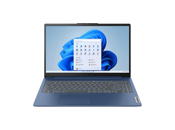 Portátil Lenovo IdeaPad Slim 3 15AMN8  15.6 Full-HD  AMD Ryzen™ 5 7520U  16GB RAM  512GB SSD  Radeon™ 610M  Sin sistema operativo  Azul
