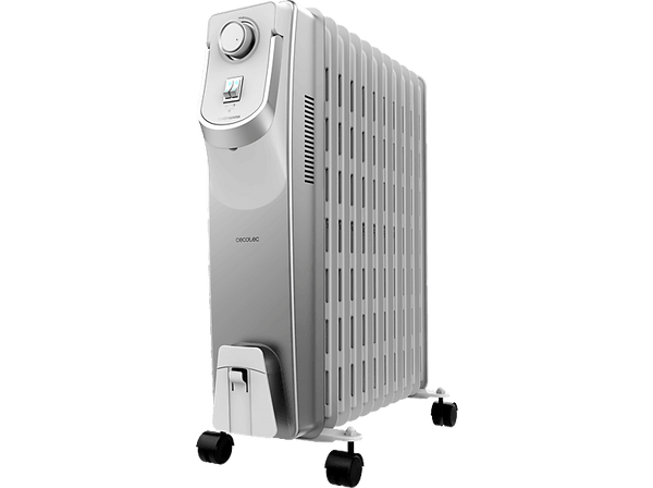 Radiador ok. ReadyWarm 11000 Space 360º  11 Elementos  de Aceite  2500 W  3 Niveles  Blanco