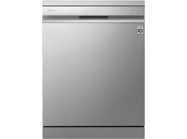 Lavavajillas LG DF455HSS con Vapor | Inverter Direct Drive | 3ª bandeja | Wi-Fi | 14 servicios | 10 programas | Acero antihuellas