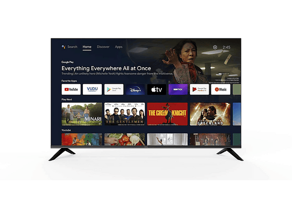 TV QLED 50 PEAQ PTV 50AQU-5023C  UHD 4K  Android TV  HDR10  Dolby Audio  Triple Tunner  Negro