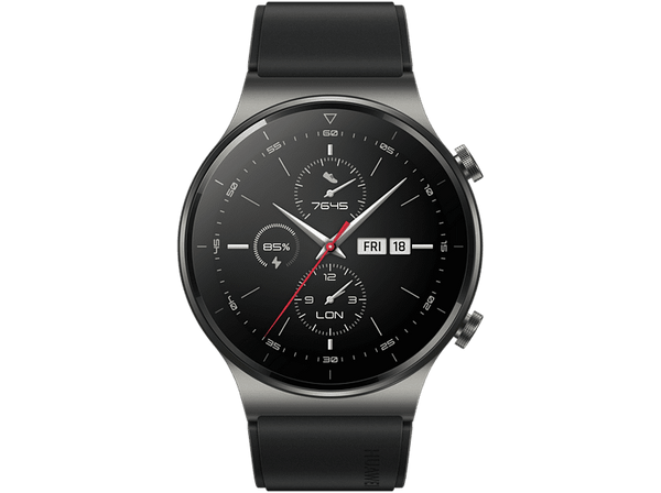 Smartwatch Huawei WatchGT2Pro AMOLED Resistente Agua 5 ATM Medición oxígeno en sangre Negro