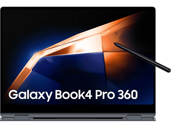 Convertible 2 en 1 Samsung Galaxy Book4 Pro 360 16 WQXGA+ Intel® Evo™ Edition Core™ Ultra 7-155H 16GB RAM 1TB W11H IA S Pen