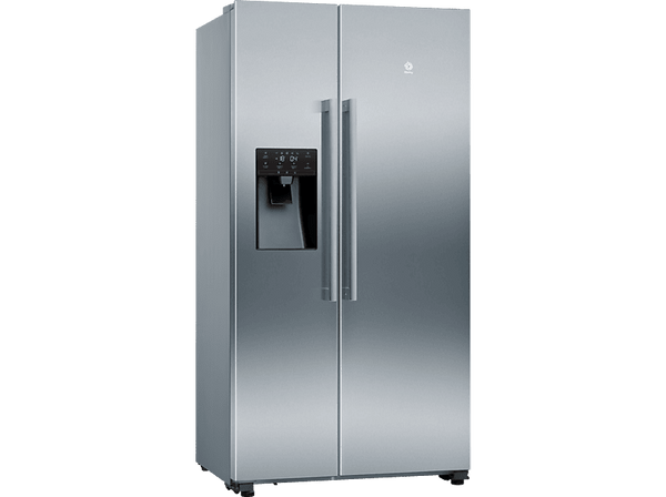 Frigorífico americano Balay 3FAE494XE  No Frost  178.7 cm  562 l  Ancho especial 90 cm  Cajón BigBox  Inox