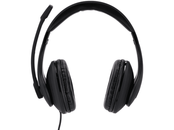 Auriculares con cable Hama HS-USB300 USB Para PC y portátil Micrófono Negro