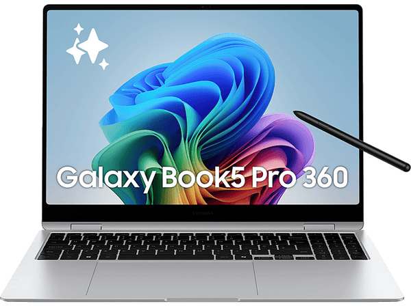 Portátil Samsung Galaxy Book5 Pro 360 Copilot+ PC  16 WQXGA+ Táctil  Intel® EVO™ Ed. Core™ Ultra 7 256V 47 TOPS  16GB RAM  1TB SSD  Arc™ GPU  W11H