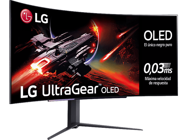 Monitor gaming LG 45GR95QE-B 44.5 OLED 0.03 ms 240 Hz HDMI x2 DisplayPort x1 Negro
