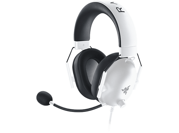 Auriculares gaming Razer Razer BlackShark V2 X Circumaurales Cable Cancelación de Ruido Pasiva Sonido envolvente 7.1 White Edition