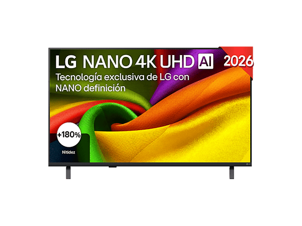 TV LED 43 LG 43NU850B6LA UHD 4K Procesador Inteligente α7 AI Processor 4K Gen9 Smart TV DVB-T2 (H.265) Negro