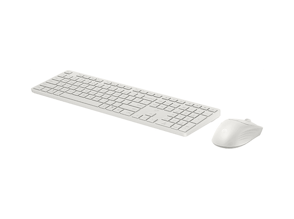 Pack Teclado + Ratón HP 490C Inalámbrico Teclas programables Multidispositivo Bluetooth Blanco