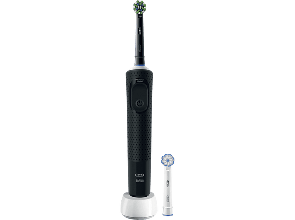Cepillo eléctrico Oral-B Vitality Pro Con 2 Cabezales Diseñado Por Braun Negro