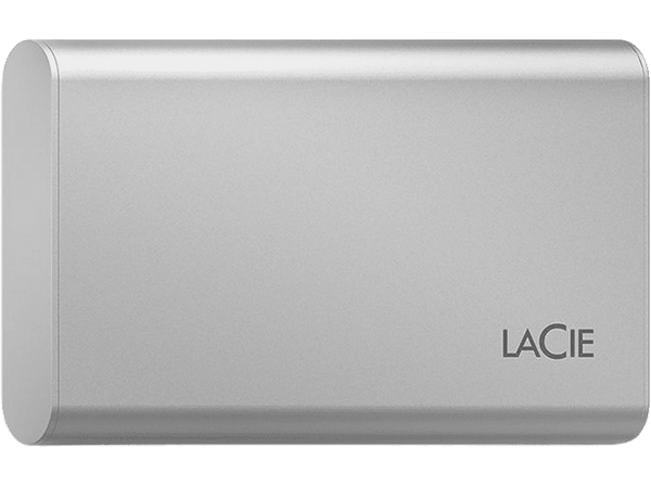 Disco duro SSD 500 GB LaCie V2 USB-C 1.050 MB/s Plata