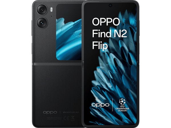 Móvil OPPO Find N2 Flip Astral Black 256GB 8GB RAM 6.8 FHD+ Plegable Cámara 50+8MP 4300mAh Dual Nano SIM
