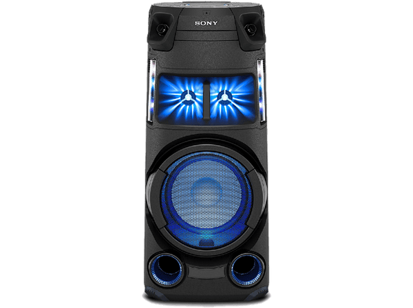 Altavoz Sony MHC-V43D.CEL 4.1 Canales Iluminación ambiental Karaoke Bluetooth Mega Bass Radio Negro