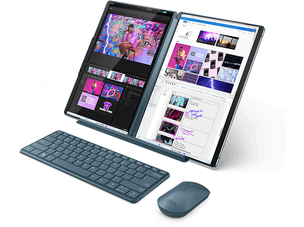 Convertible 2 en 1 Lenovo Yoga Book 9 13IMU9 13.3 2.8K Intel® Evo™ Edition Core™ Ultra 7-155U 16GB RAM 1TB HD Graphics W11 Home Azul