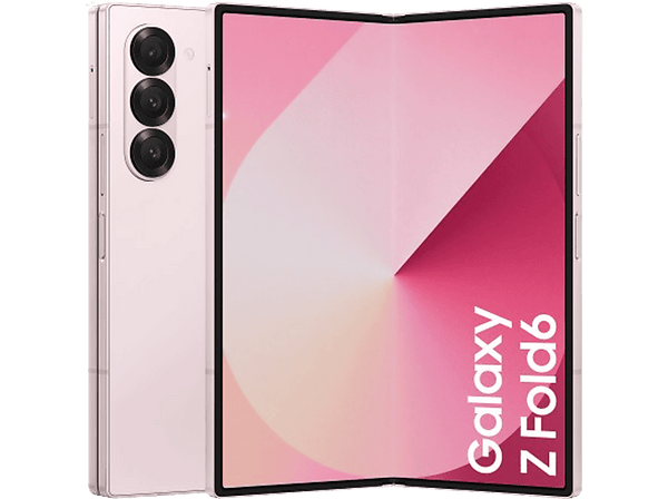 Móvil Samsung Galaxy Z Fold6 5G  1 TB  12GB RAM  Rosa  7.6 QXGA+  Plegable  Qualcomm Snapdragon  4400 mAh  Android 14