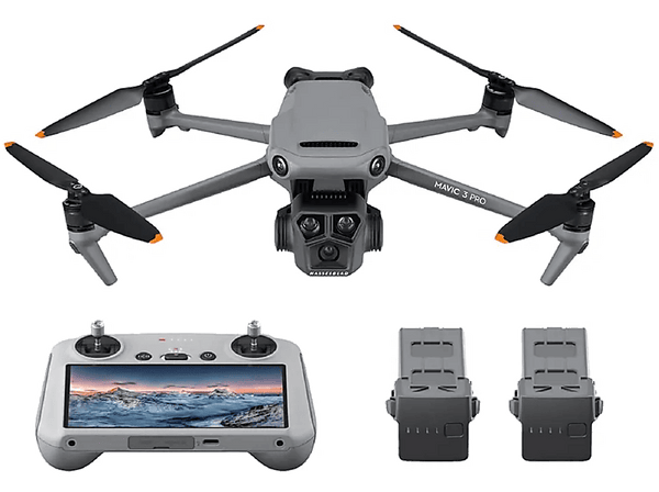 Drone DJI Combo DJI Mavic 3 Pro Fly More  48 megapixel  43 min  Video 4K  Gris