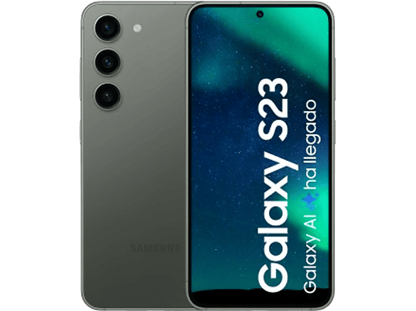 Móvil Samsung Galaxy S23 5G Botanic Green 128GB 8GB RAM 6.1 FHD+ Qualcomm Snapdragon 3900mAh Android 13