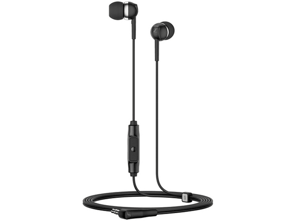 Auriculares de botón Sennheiser CX 80S Con cable 119 dB Cable de 1.2 m Micrófono Negro