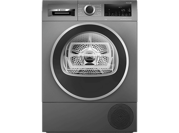 Secadora bomba de calor Bosch WQG245DRES 9 kg 14 Programas AutoDry Función antiarrugas Gris-hierro fundido