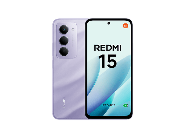 Móvil Xiaomi Redmi 15 Arena Violeta 256 GB 8 GB RAm 6.9 FHD+ Snapdragon® 685 7000 mAh