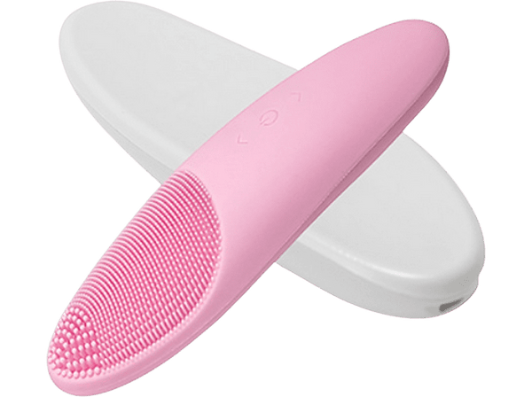 Cepillo facial InnoGIO GIOperfect Shine GIO-705 Batería 600 mAh Velocidad 8000 pulsos/min 2 Modos 5 Niveles de intensidad Blanco/Rosa