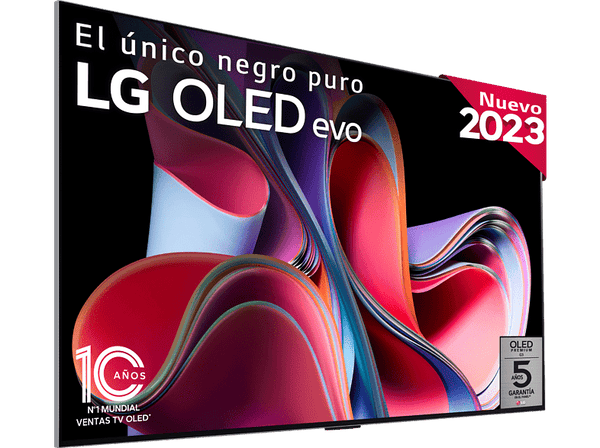 TV OLED 65 LG OLED65G36LA UHD 4K Inteligente α9 4K Gen6 Smart TV DVB-T2 Plata satinado