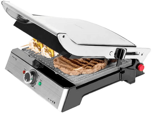 Grill Cecotec ROCK'NGRILL PRO 2000W Antiadherente Temperatura regulable Placas reversibles