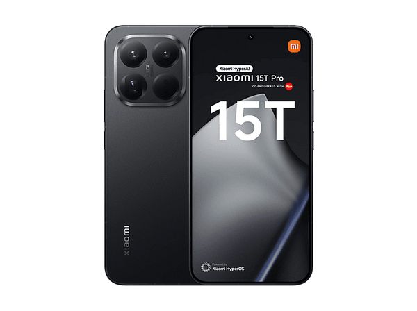 Móvil Xiaomi 15T Pro Negro 256 GB 12 GB RAM 6.83 AMOLED MediaTek Dimensity 9400+ 5500 mAh