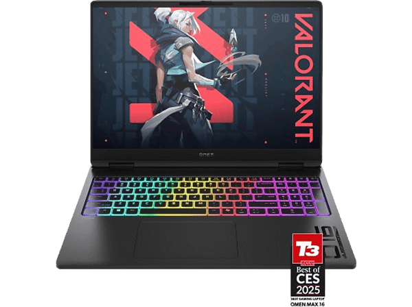 Portátil gaming HP OMEN MAX 16-AH0011NS 16  WQXGA Intel® Core™ Ultra 9 275HX 32 GB RAM 1 TB SSD GeForce RTX™ 5080 WINDOWS Home
