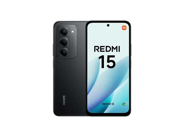 Móvil Xiaomi Redmi 15 Negro Medianoche 256 GB 8 GB RAm 6.9 FHD+ Snapdragon® 685 7000 mAh