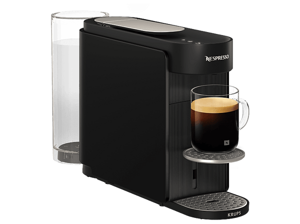 Cafetera de cápsulas Krups Vertuo Up XN9408 7 tamaños de taza Nespresso Smart Apagado automático 1.4 L 1100 W Tecnología Centrifusion™ Negro