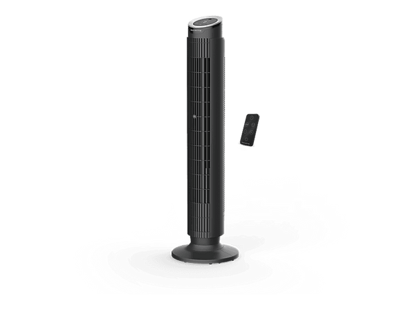 Ventilador de torre Rowenta Eole Silence Force 39 W 12 Velocidades 2440 m3/h 20 dB (A) Oscilación automática Difusor aromático Negro